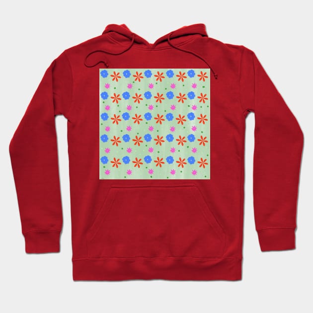 Flowery pattern Hoodie by Charlotsart